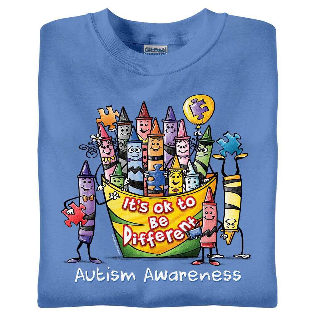 It s OK To Be Different Autism Awareness T Shirts