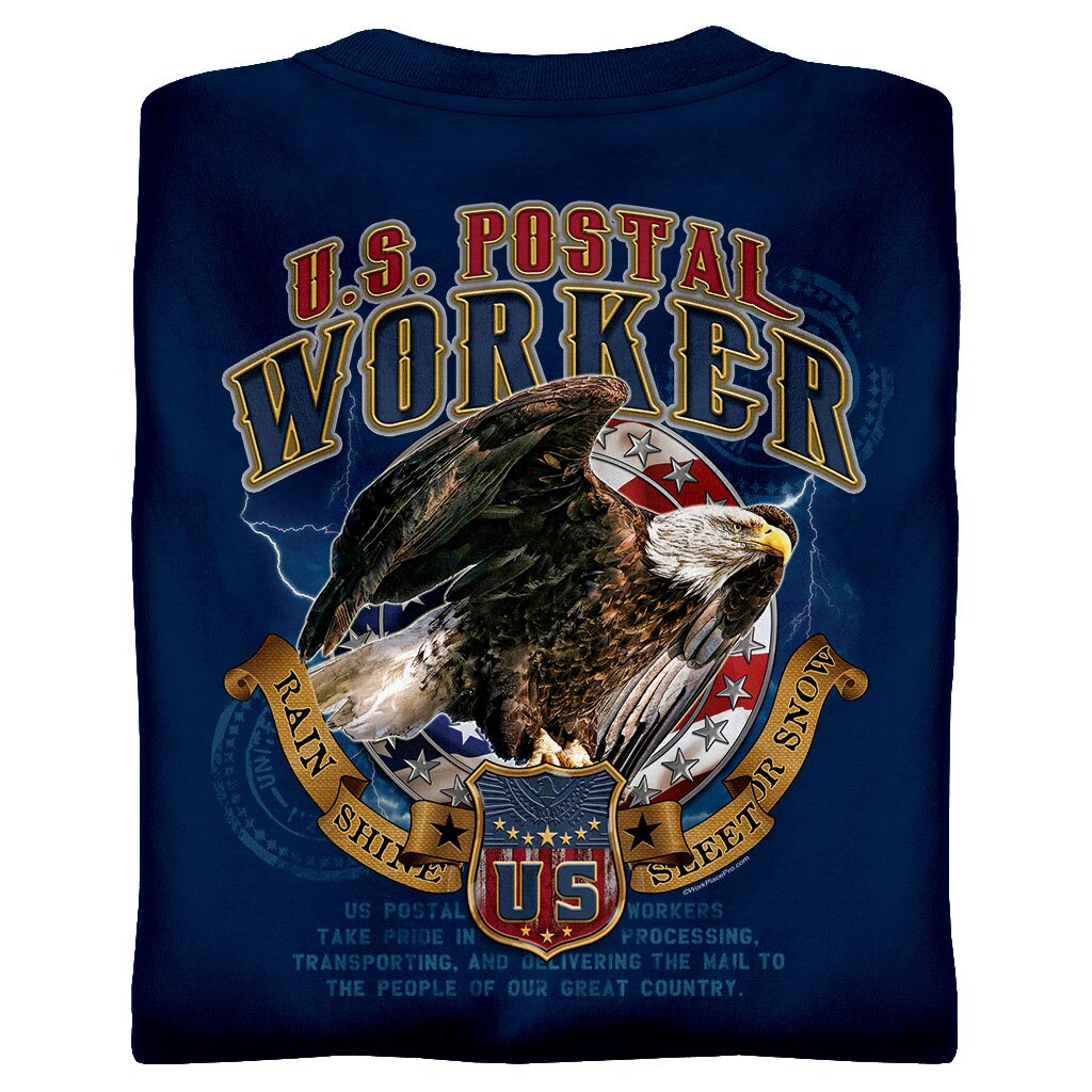 Postal TShirts, Embroidered USPS Apparel WorkPlacePro WorkPlacePro