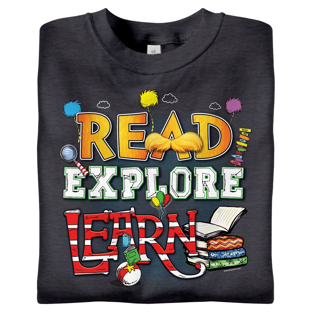 Library & Reading TShirts, Embroidered Apparel WorkPlacePro