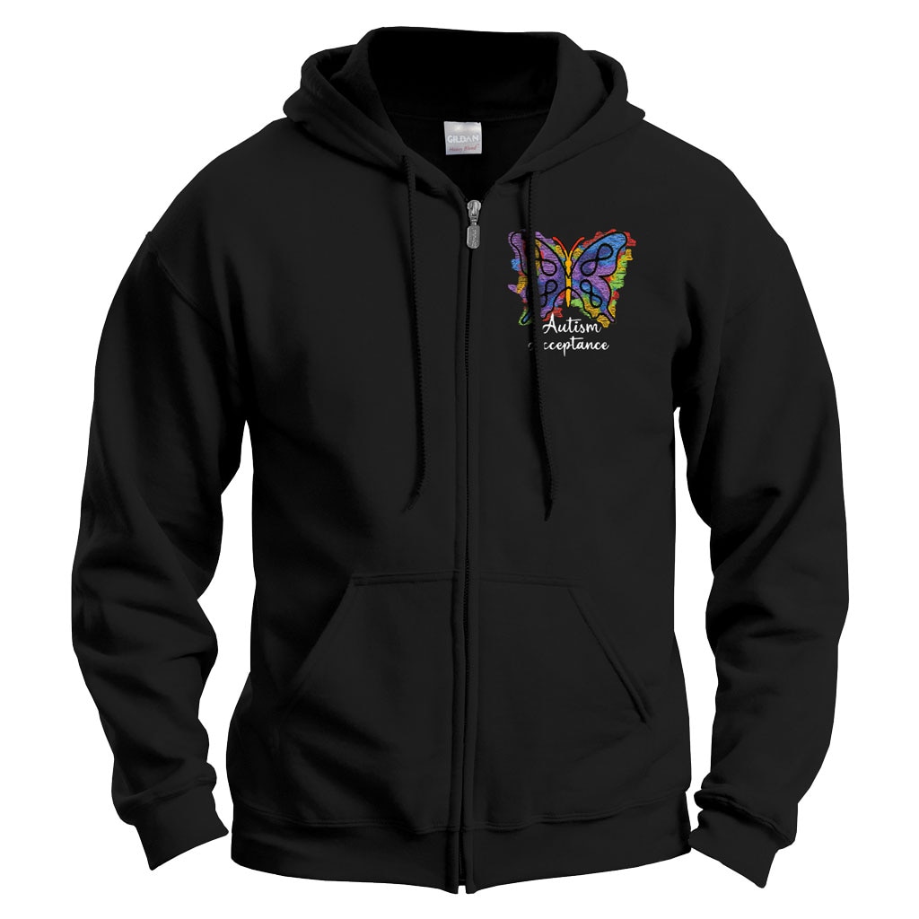 Autism Acceptance Butterfly