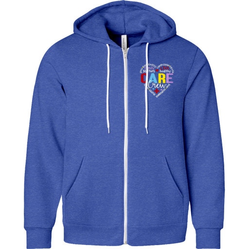 Healthcare Crew Zip Hoodie