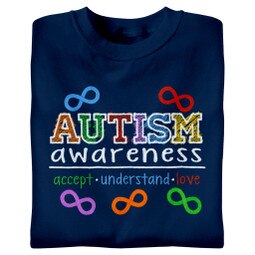 Embroidered Autism Awareness Shirt