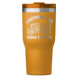 Etched School Bus Tumbler