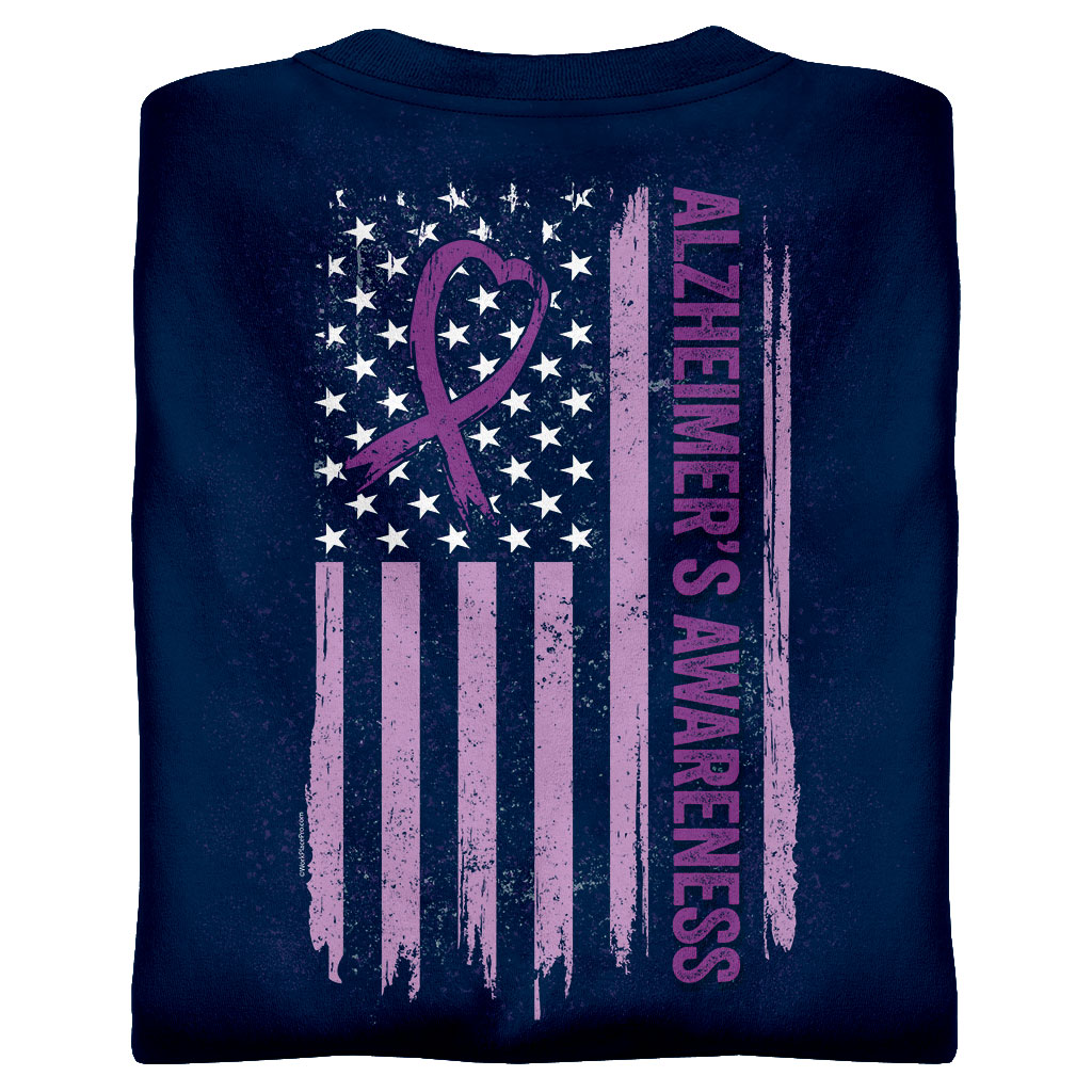 Alzheimer's Awareness Flag