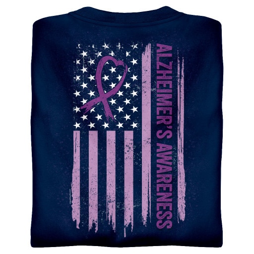 Alzheimer's Awareness Flag