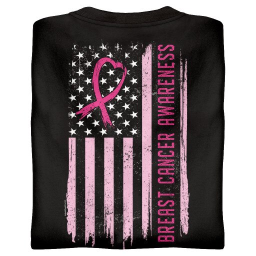 Breast Cancer Awareness Flag