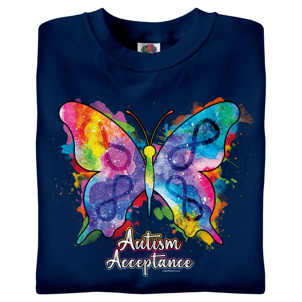 Autism Acceptance Butterfly