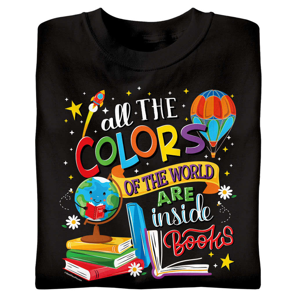 All the Colors of the World are Inside Books