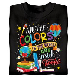 All the Colors of the World are Inside Books