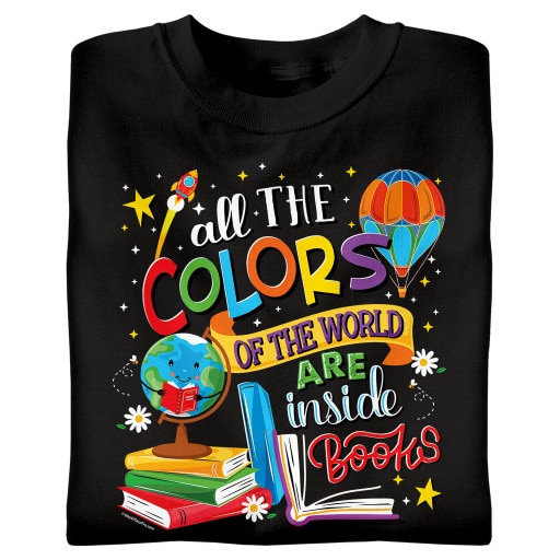 All the Colors of the World are Inside Books