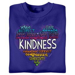 Kindness T-Shirt in Cobalt