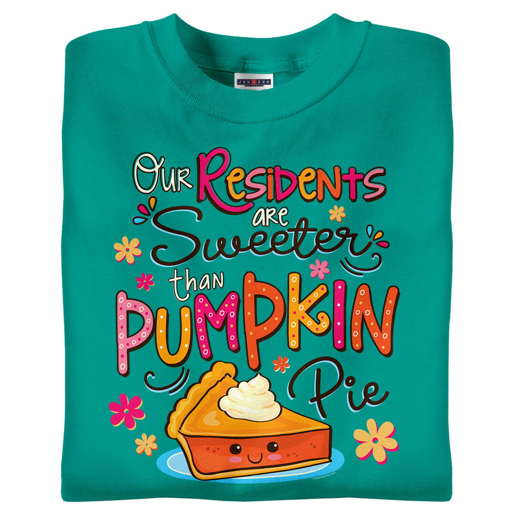 Our Residents Are Sweeter Than Pumpkin Pie T Shirts pumpkin-pie-with-graham-cracker-crust-vintage-kitchen-notes