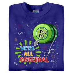 Yo-Yo T-Shirt Design for Autism Awareness